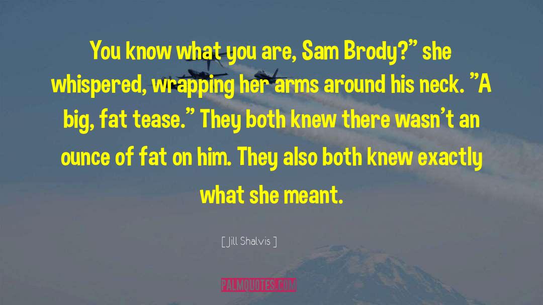 Sam Bridge Nursery quotes by Jill Shalvis