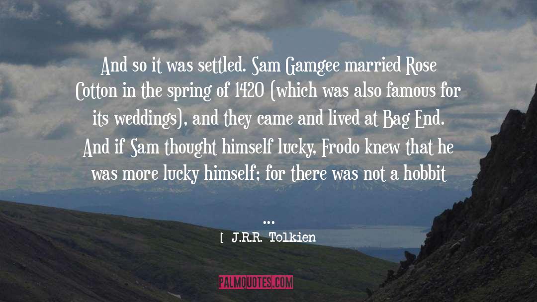 Sam Gamgee quotes by J.R.R. Tolkien