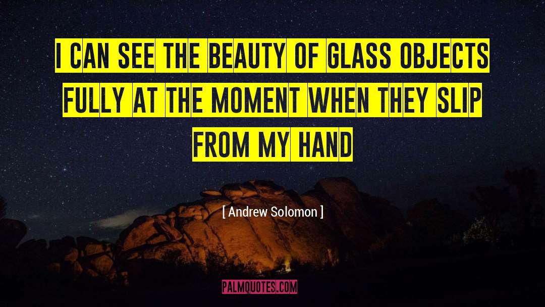 Sam Glass quotes by Andrew Solomon