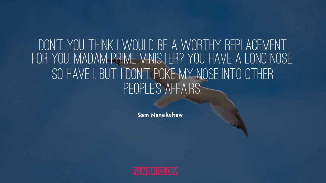 Sam Kingston quotes by Sam Manekshaw