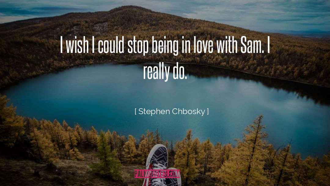 Sam Lloyd quotes by Stephen Chbosky