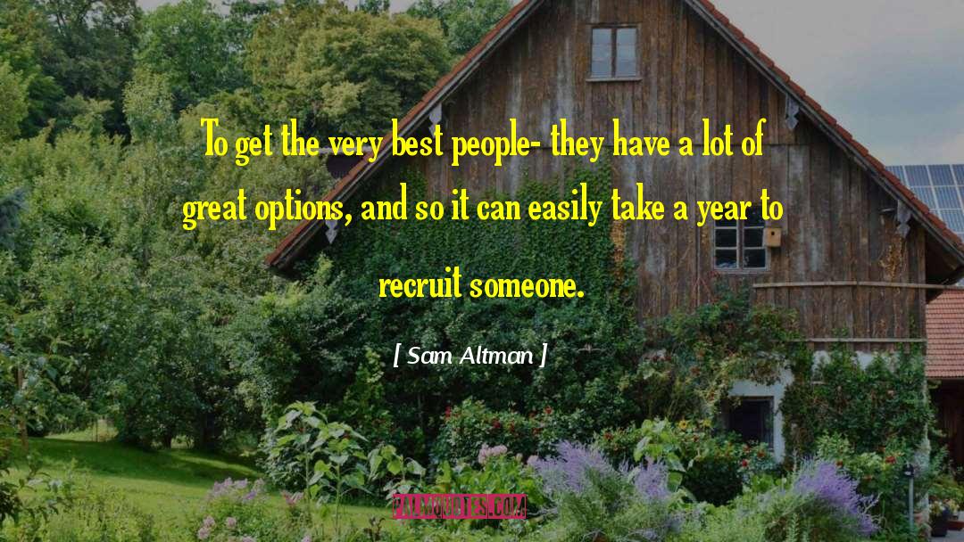 Sam Of Wilds quotes by Sam Altman