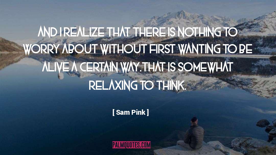 Sam Sullivan quotes by Sam Pink