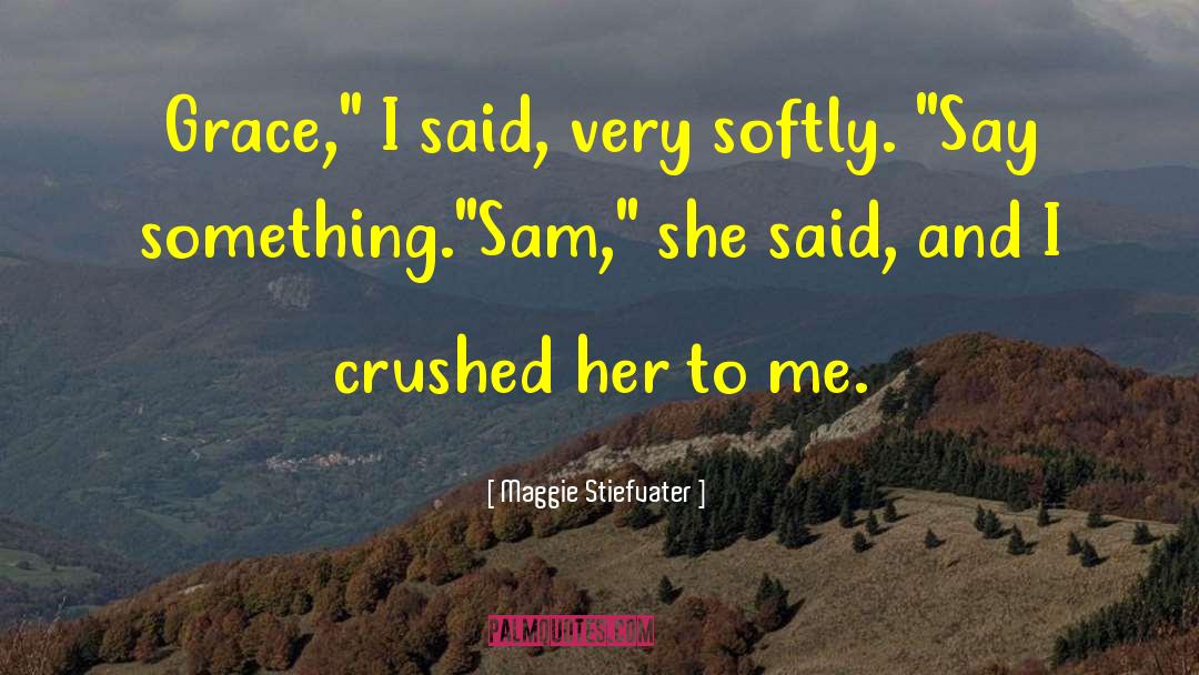 Sam To Louisa quotes by Maggie Stiefvater