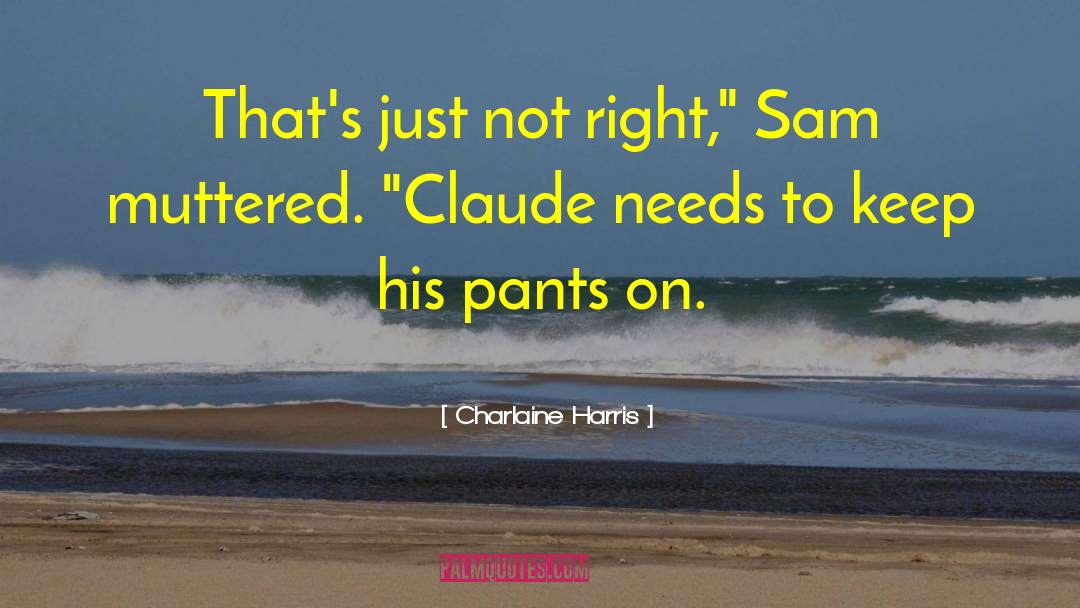 Sam To Louisa quotes by Charlaine Harris