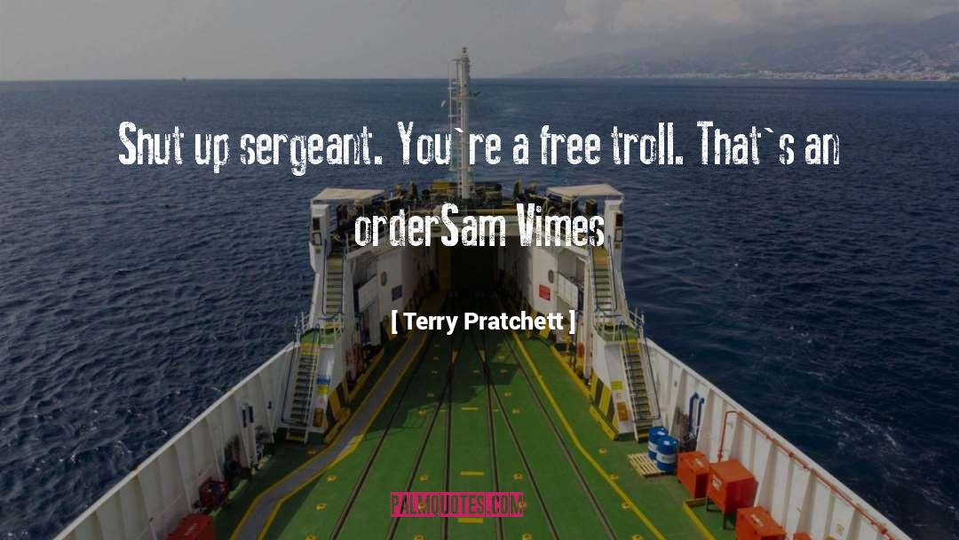 Sam Vimes quotes by Terry Pratchett