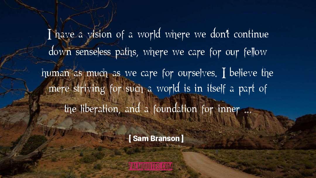 Sam Yoga quotes by Sam Branson