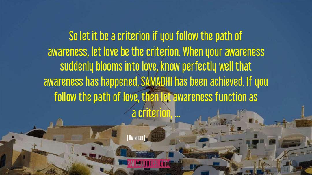Samadhi quotes by Rajneesh