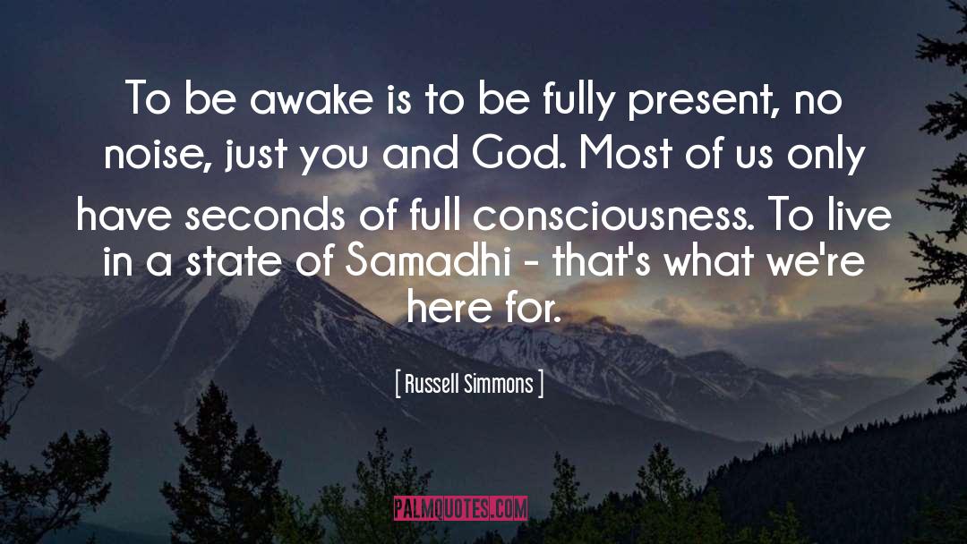 Samadhi quotes by Russell Simmons