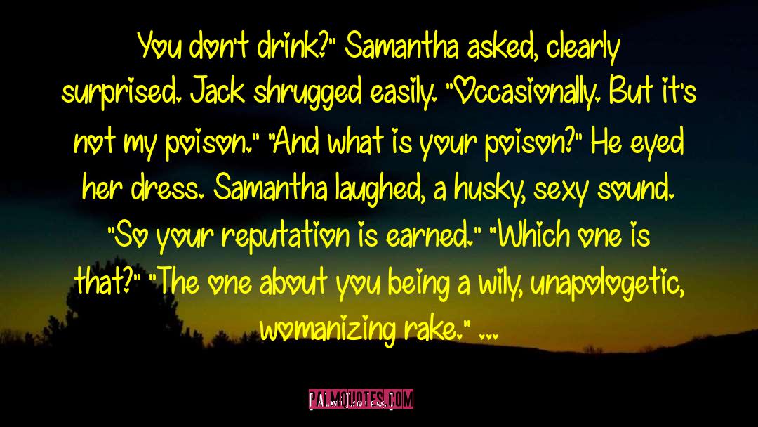 Samantha Armstrong quotes by Alexi Lawless