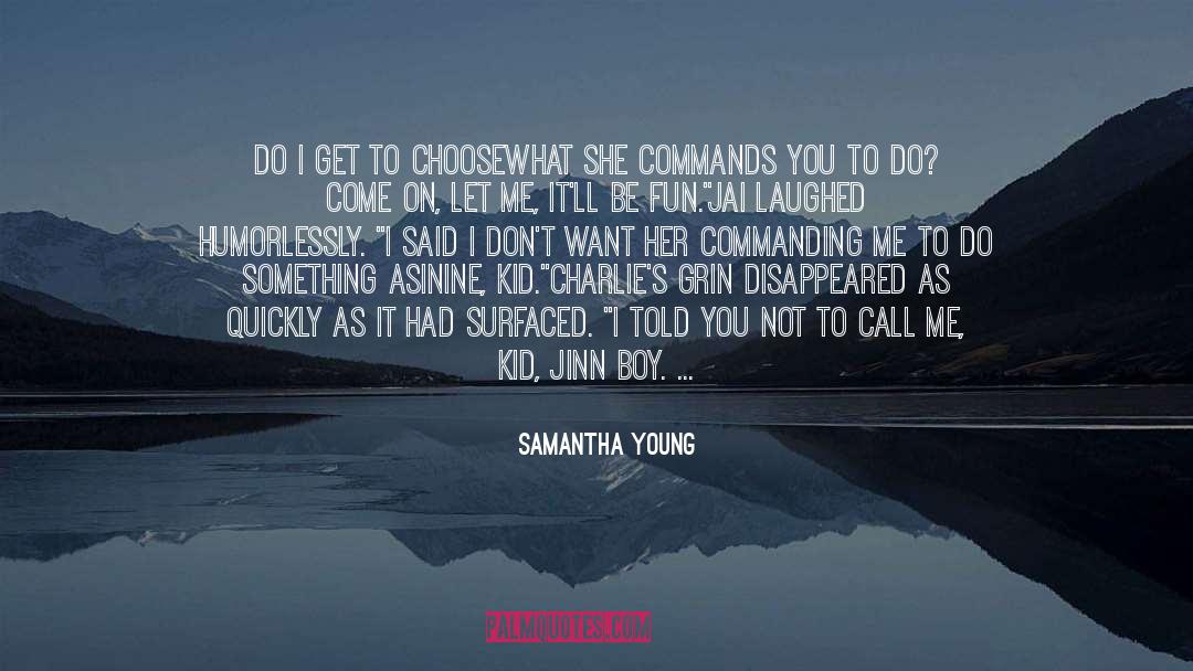 Samantha Calloway quotes by Samantha Young