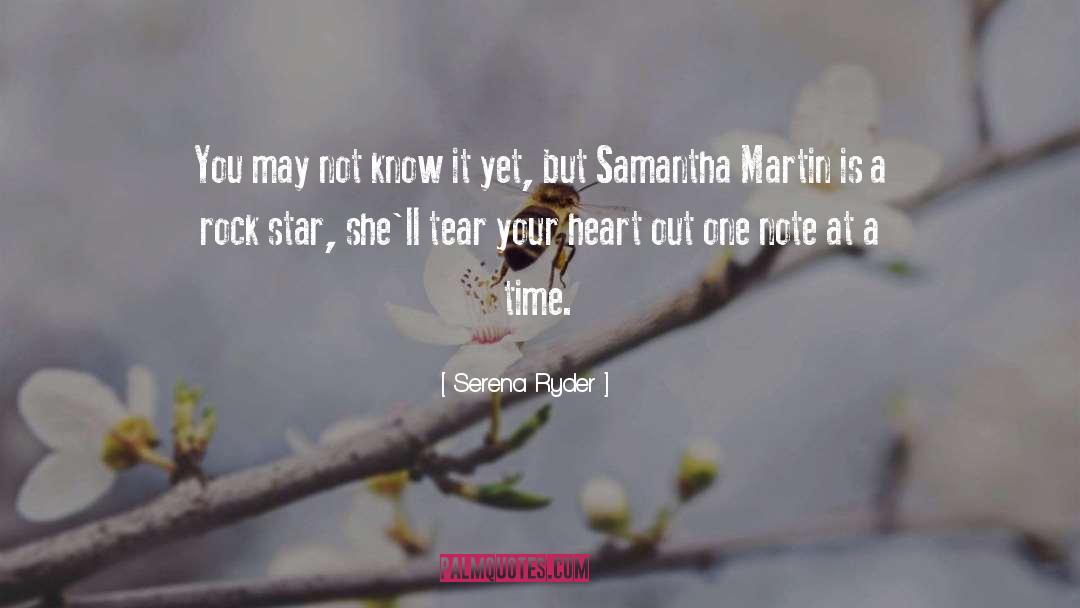 Samantha Calloway quotes by Serena Ryder