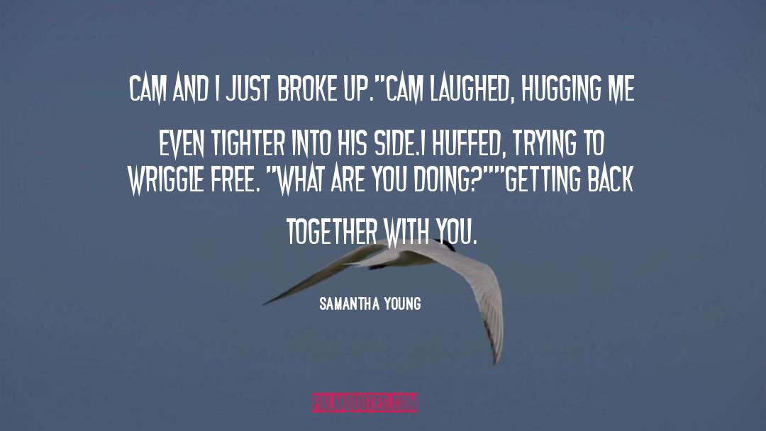 Samantha quotes by Samantha Young