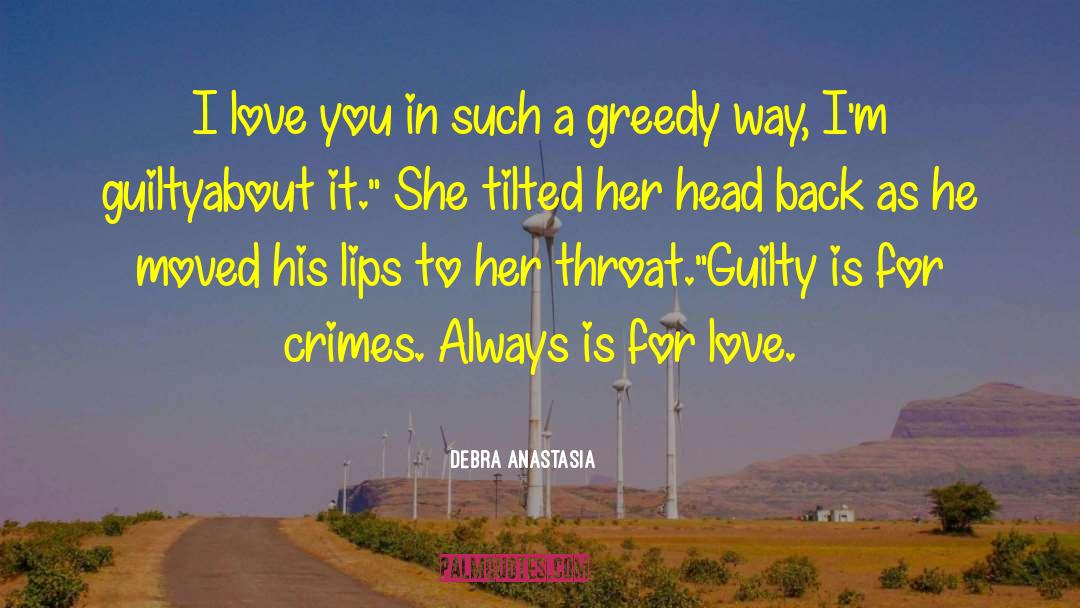 Samblanet Debra quotes by Debra Anastasia