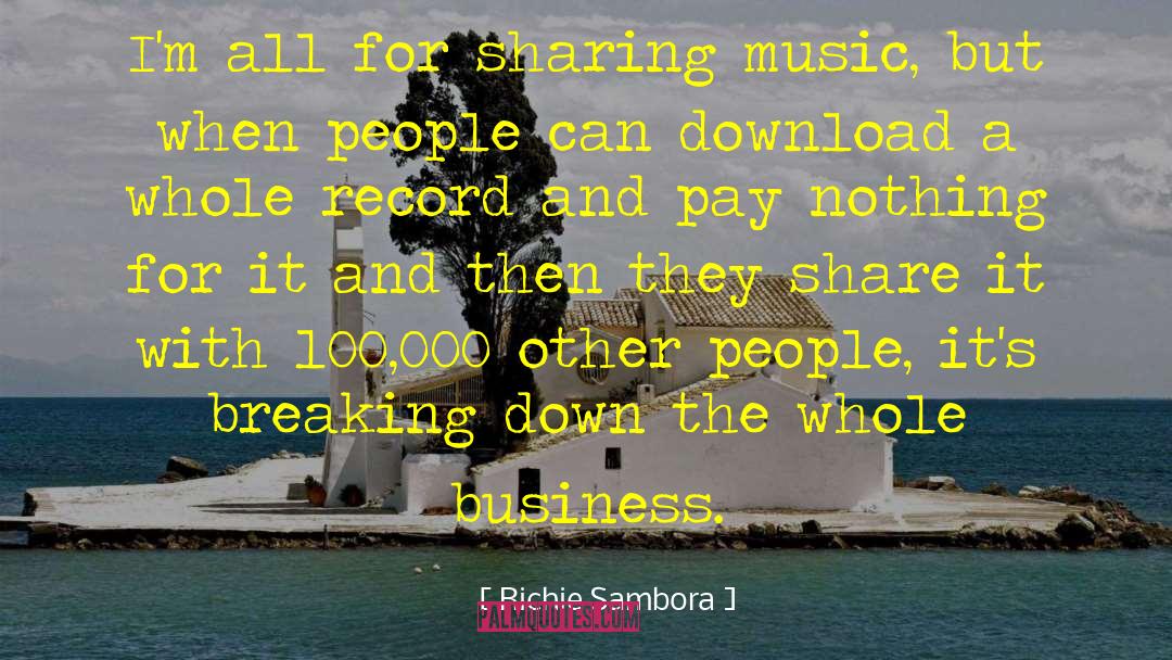 Sambora Richie quotes by Richie Sambora