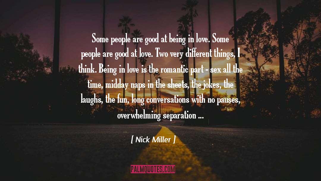 Samdup Miller quotes by Nick Miller