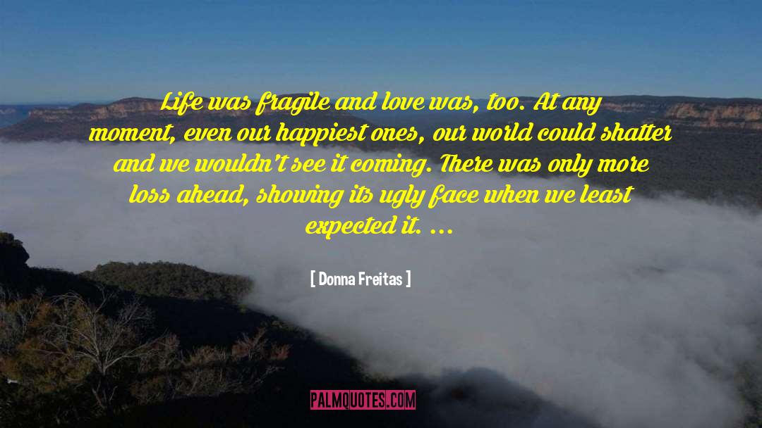 Same Face quotes by Donna Freitas