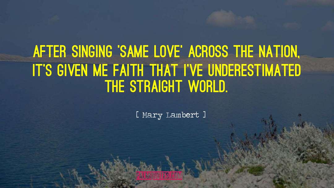 Same Love quotes by Mary Lambert