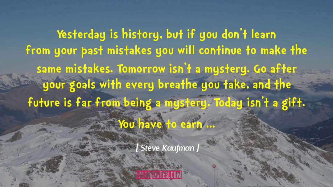 Same Mistakes quotes by Steve Kaufman