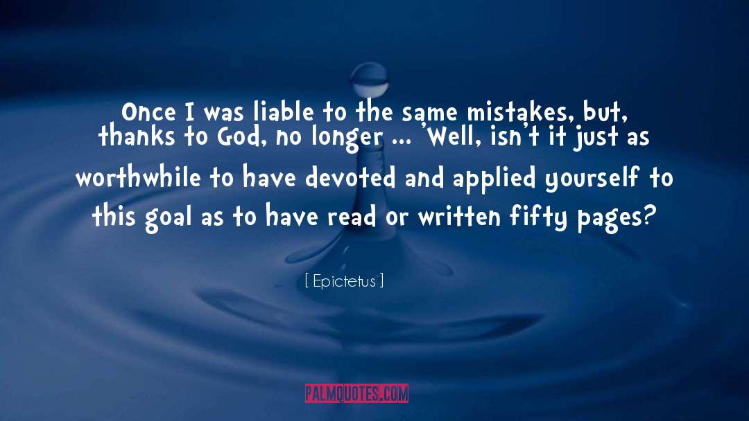 Same Mistakes quotes by Epictetus