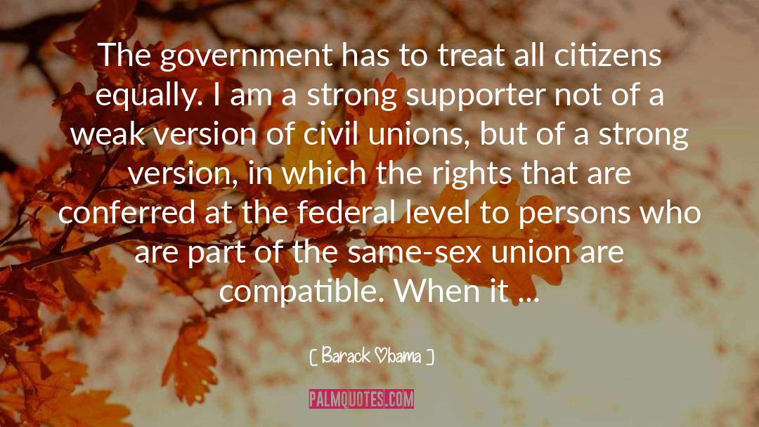 Same Sex quotes by Barack Obama