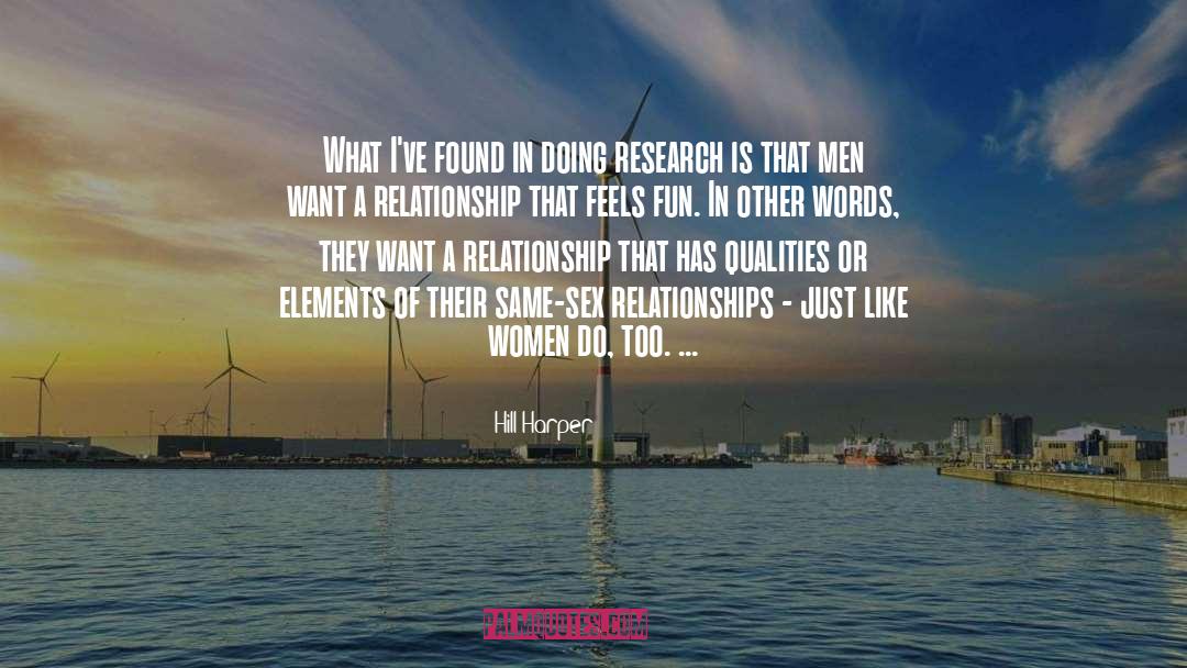 Same Sex Relationships quotes by Hill Harper