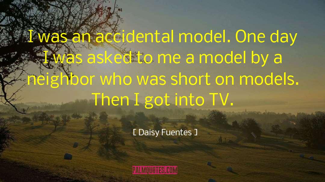 Sampedro Model quotes by Daisy Fuentes