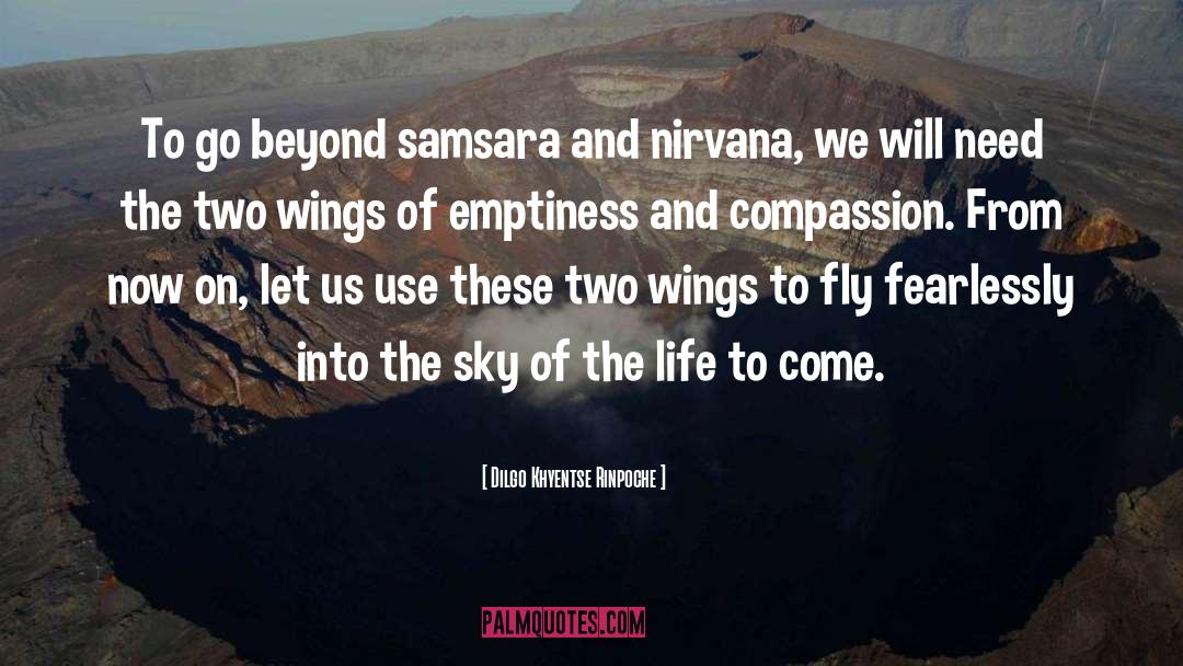 Samsara quotes by Dilgo Khyentse Rinpoche