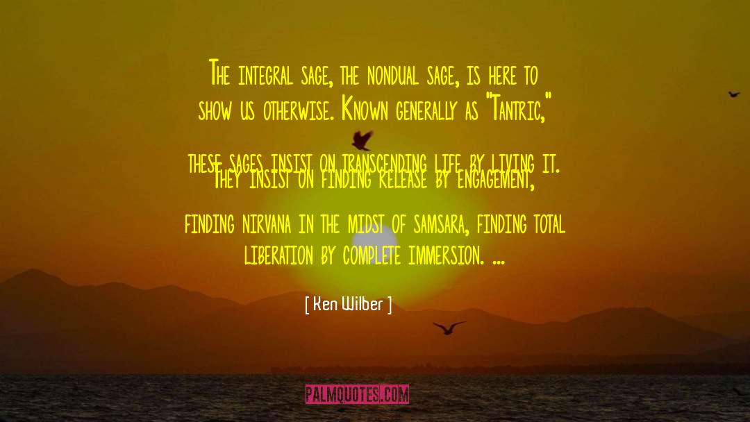 Samsara quotes by Ken Wilber