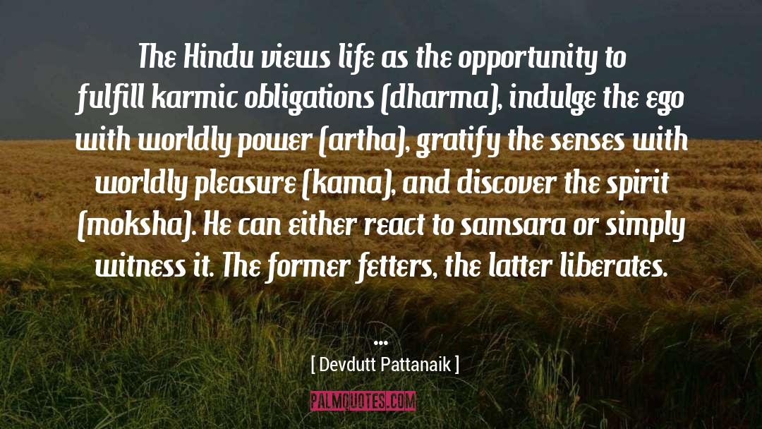 Samsara quotes by Devdutt Pattanaik