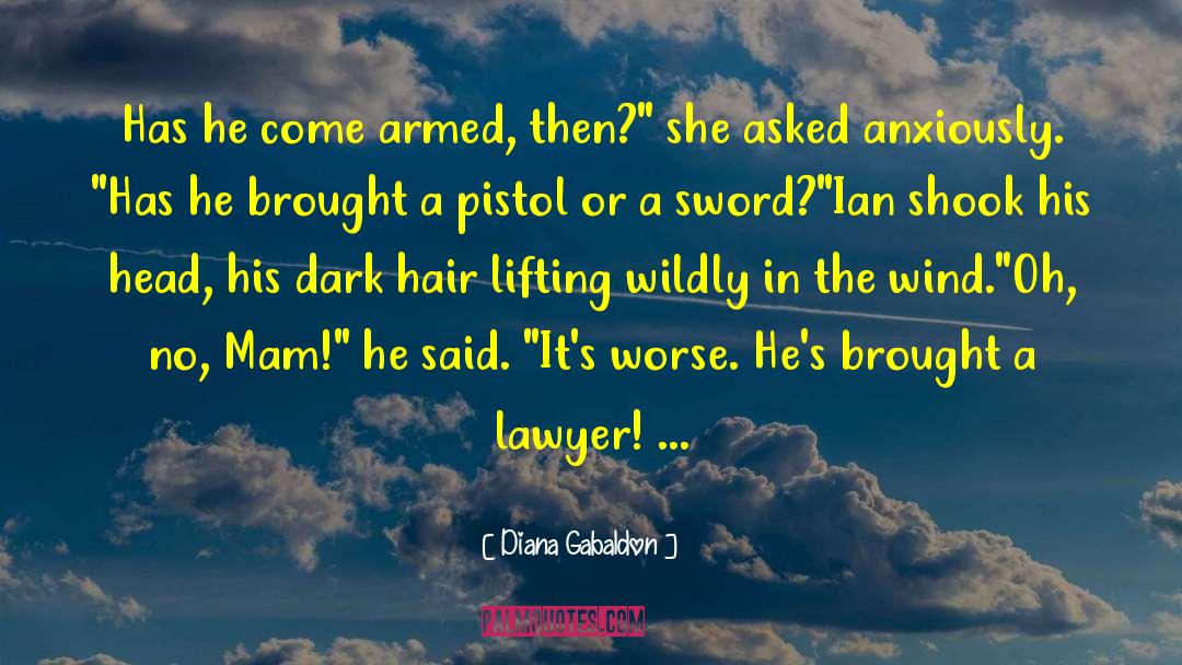 Samson Hair quotes by Diana Gabaldon