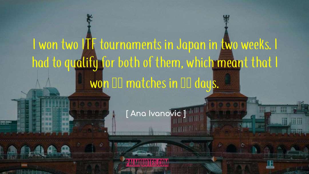 Samsonova Itf quotes by Ana Ivanovic