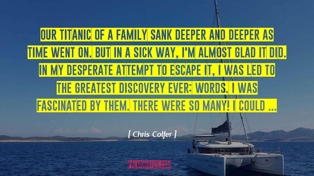 Samudio Family quotes by Chris Colfer