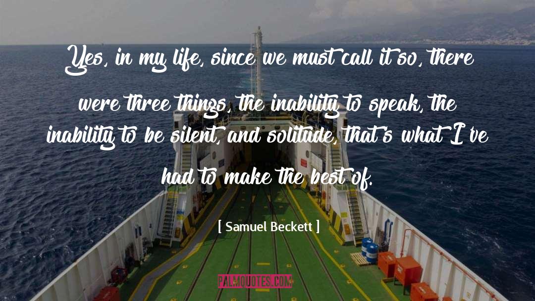 Samuel Beckett quotes by Samuel Beckett