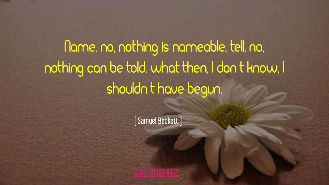 Samuel Beckett quotes by Samuel Beckett