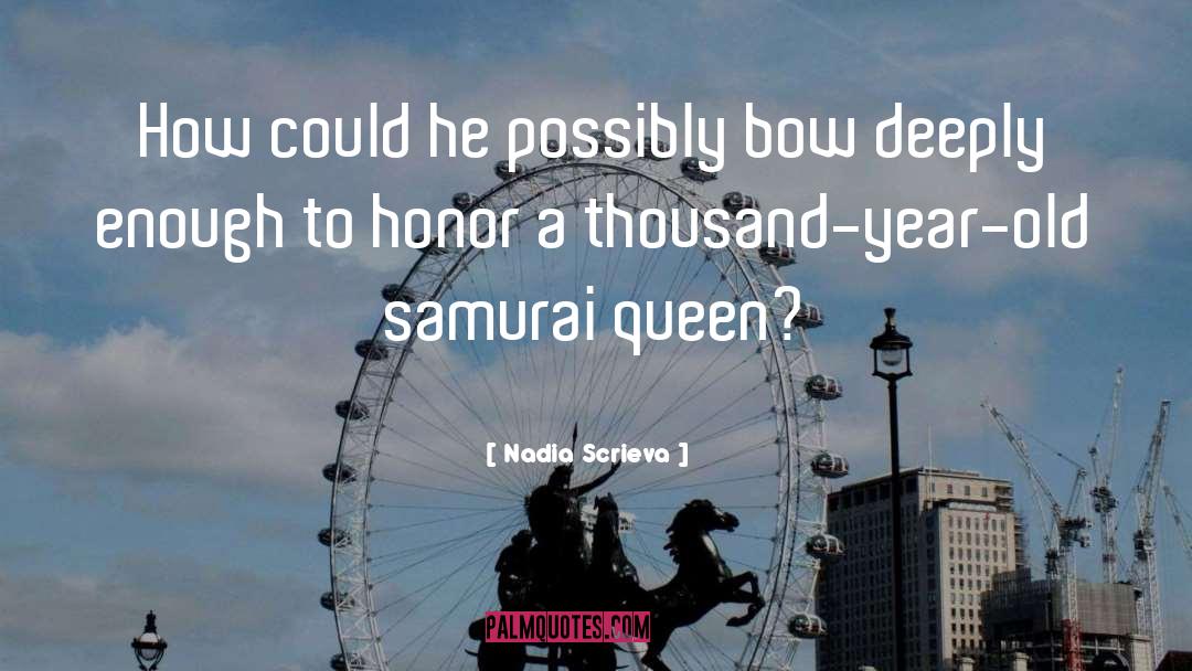 Samurai quotes by Nadia Scrieva