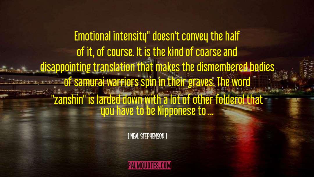 Samurai X Shishio quotes by Neal Stephenson