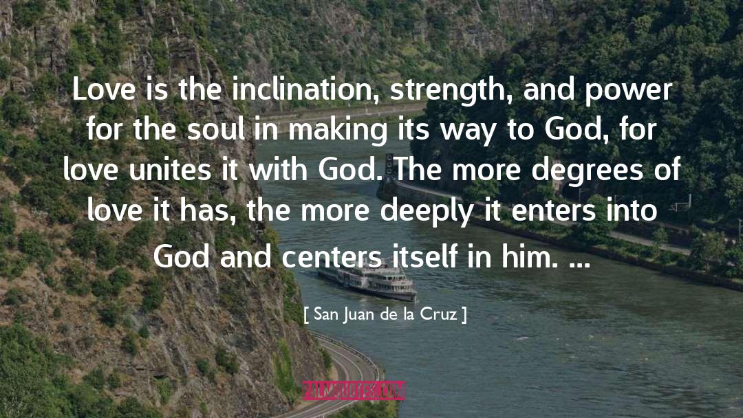 San Domingo quotes by San Juan De La Cruz