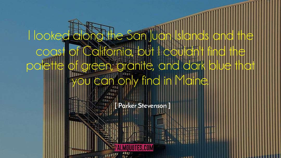 San Juan quotes by Parker Stevenson