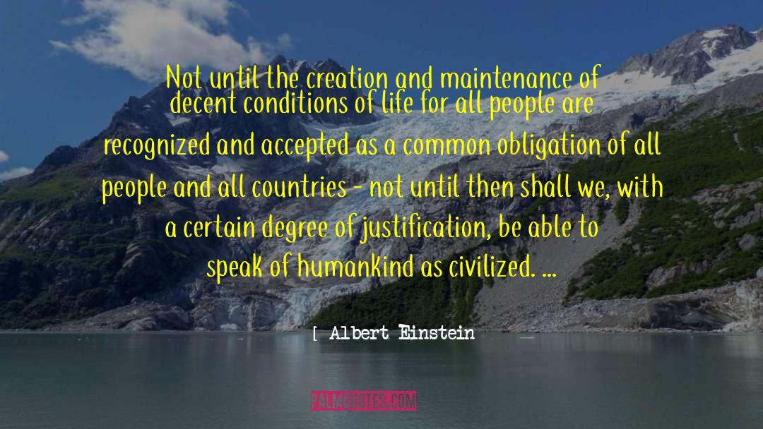 Sanative Justification quotes by Albert Einstein