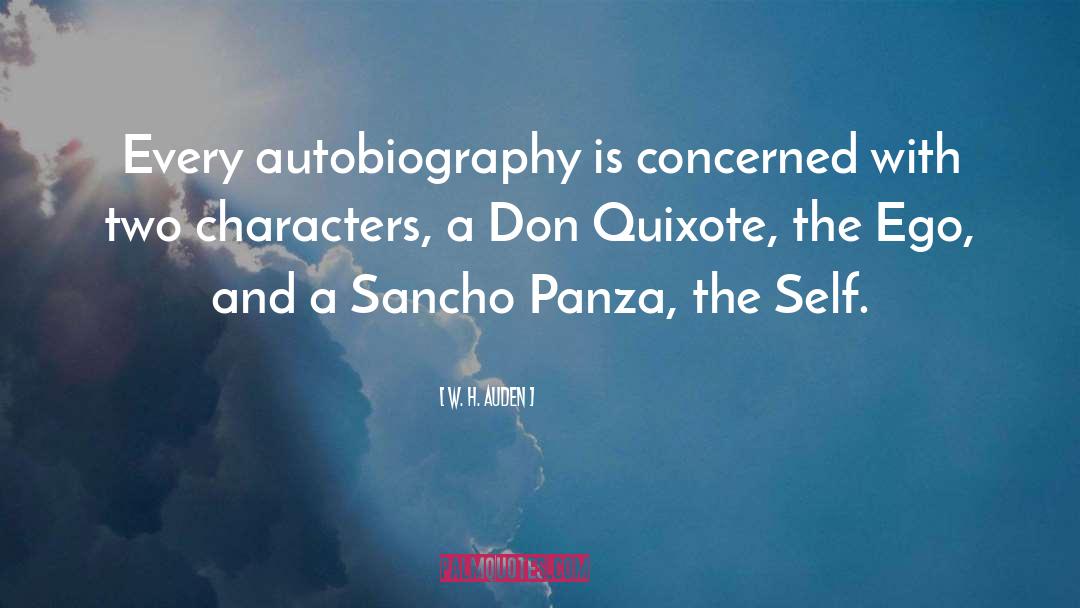 Sancho Panza quotes by W. H. Auden
