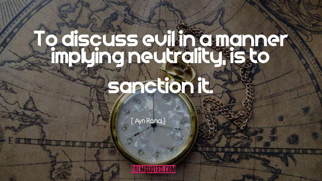 Sanction quotes by Ayn Rand