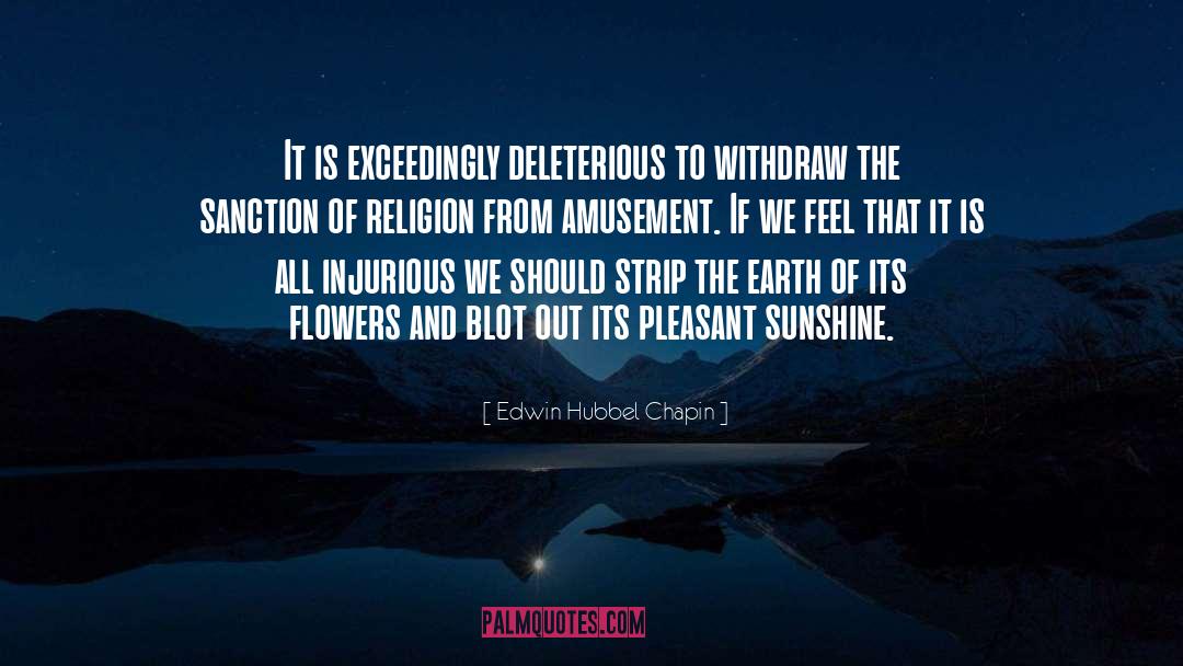 Sanction quotes by Edwin Hubbel Chapin