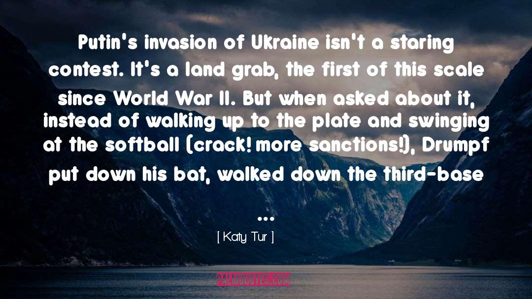 Sanctions quotes by Katy Tur