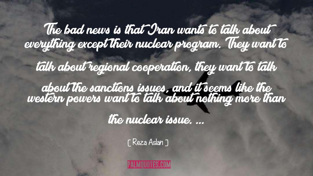 Sanctions quotes by Reza Aslan