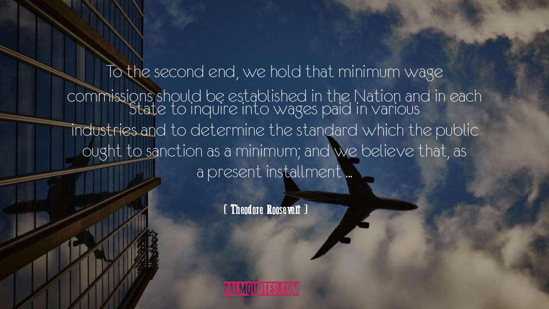 Sanctions quotes by Theodore Roosevelt