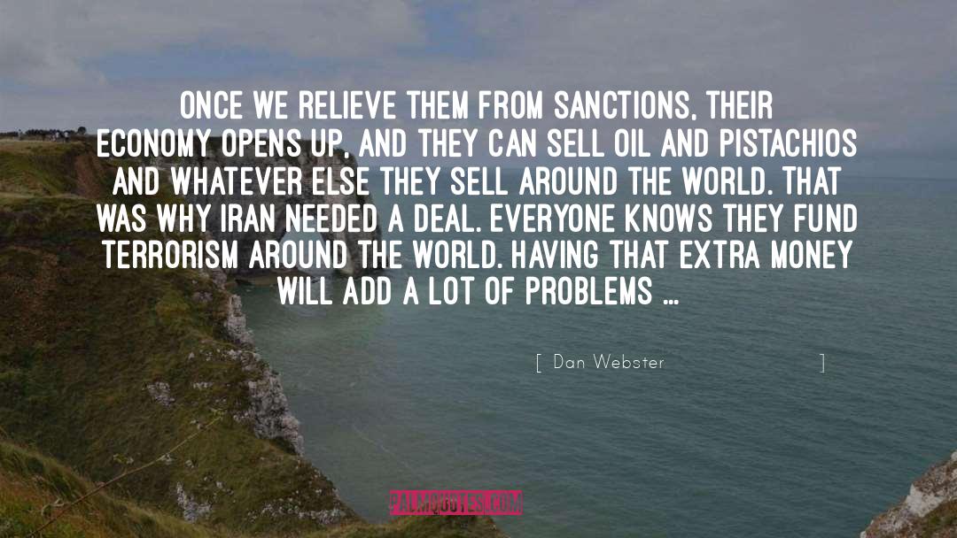 Sanctions quotes by Dan Webster