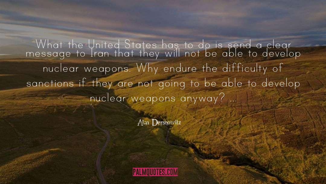 Sanctions quotes by Alan Dershowitz