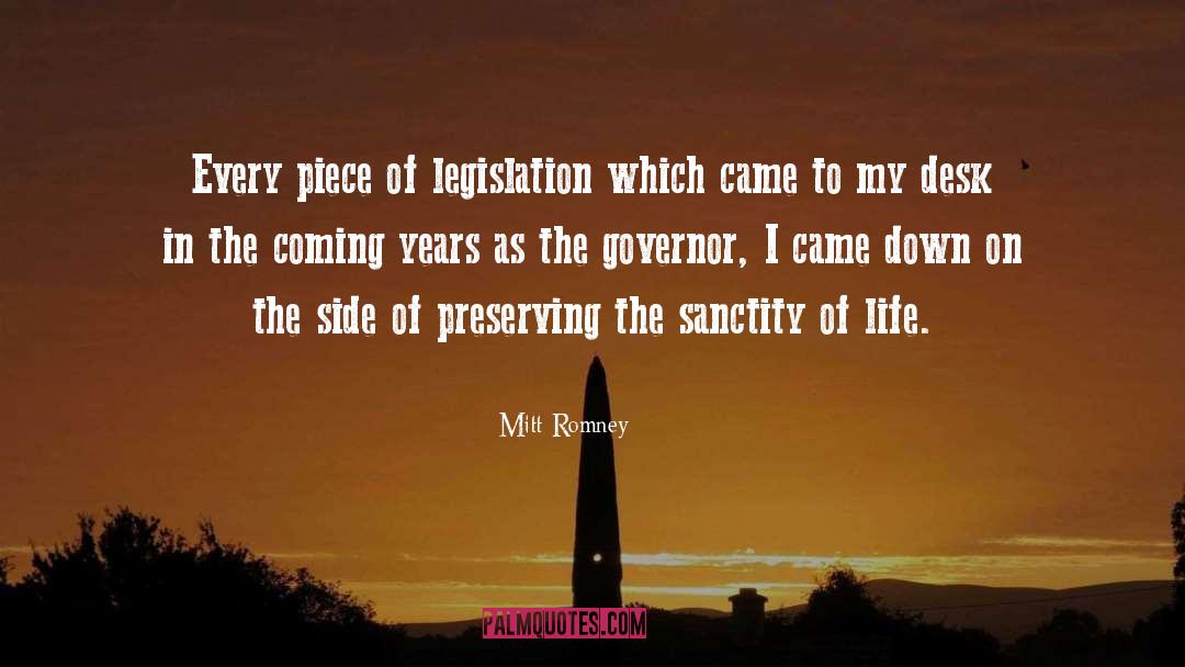 Sanctity Of Life quotes by Mitt Romney