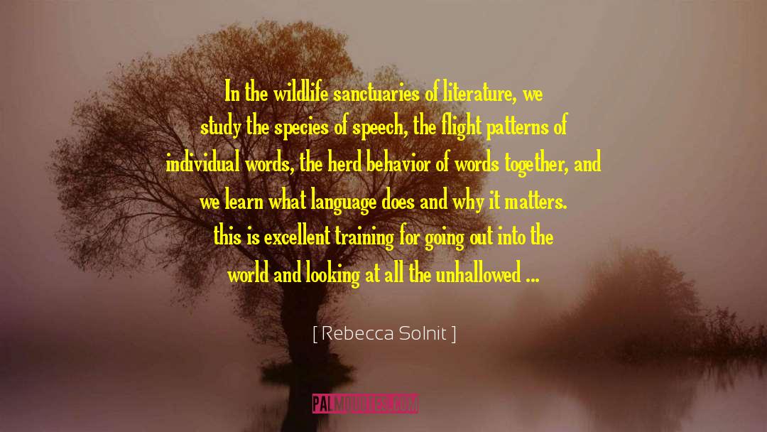 Sanctuaries quotes by Rebecca Solnit